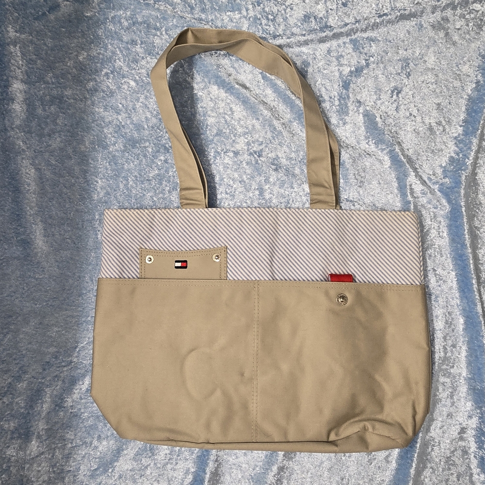 Tommy Hilfiger Vintage Striped Tote Bag (Flawed)